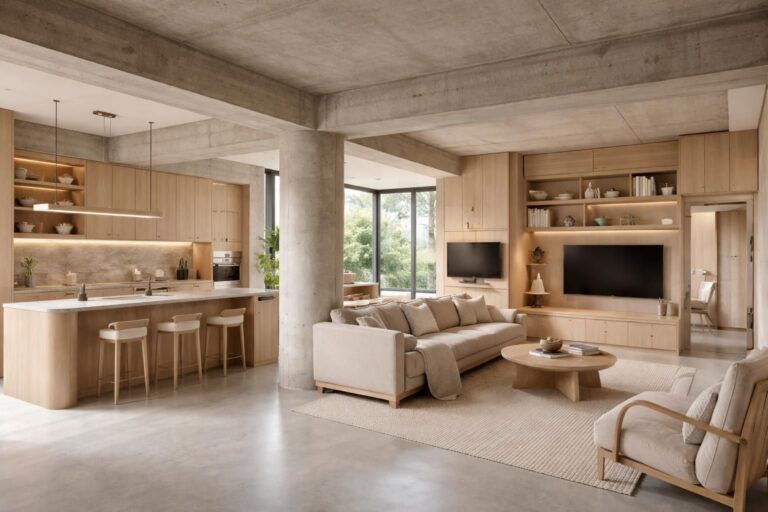 découvrez comment l'aménagement intérieur, intégré dès la conception de la structure, transforme votre espace au-delà de ce que les plans révèlent, alliant fonctionnalité et esthétique.