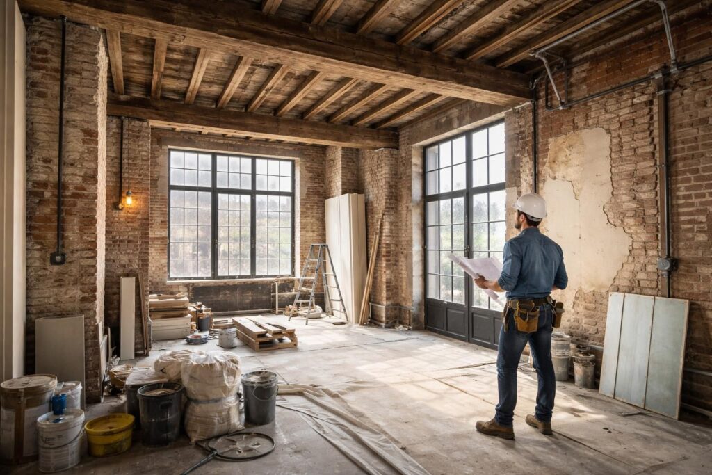 découvrez comment la rénovation intérieure s'adapte et dépend des caractéristiques du bâti existant pour un résultat harmonieux et durable.
