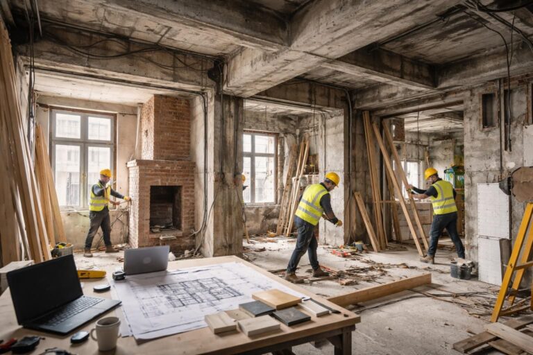 découvrez comment gérer les contraintes héritées du gros œuvre lors de votre rénovation intérieure pour un résultat optimal et durable.