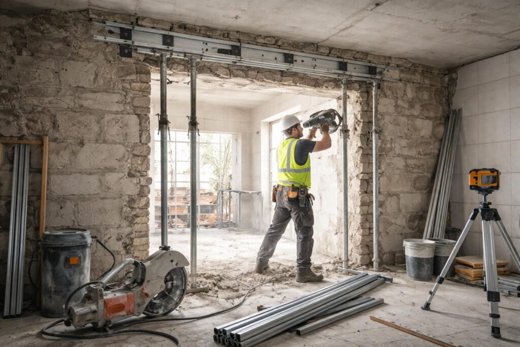 découvrez comment agrandir une ouverture sans travaux lourds sur le gros œuvre, pour transformer vos espaces en toute sécurité et simplicité.