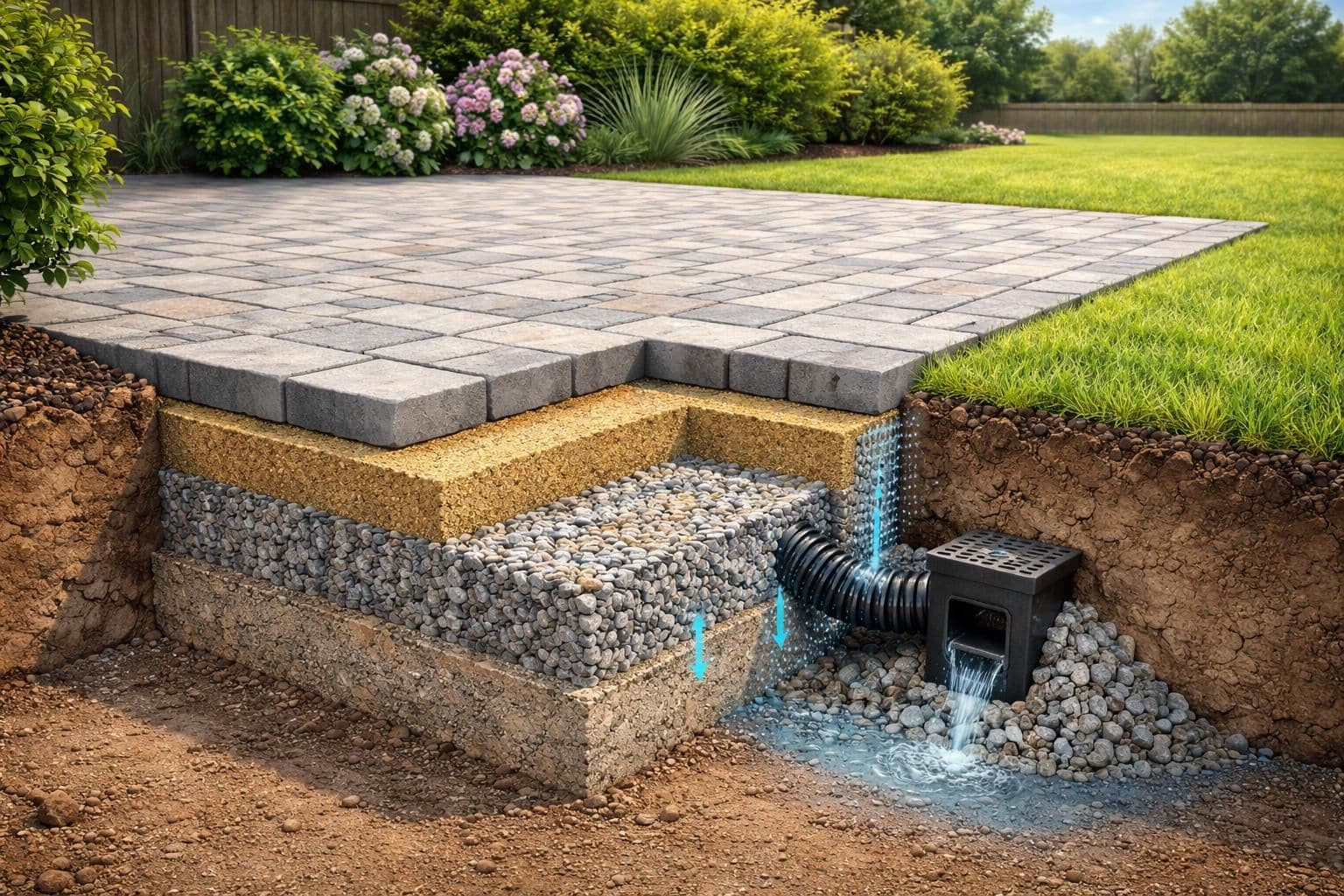 découvrez nos solutions d'aménagement extérieur alliant esthétique et stabilité du sol pour un espace extérieur durable et harmonieux.