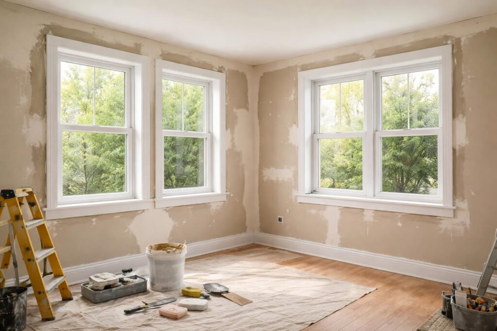 découvrez nos solutions de fenêtres et reprises de tableau pour vos projets de rénovation, alliant esthétisme, performance énergétique et durabilité.