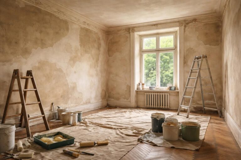 découvrez nos solutions pour la rénovation intérieure de maisons avec des murs irréguliers, alliant esthétique et adaptation sur mesure.