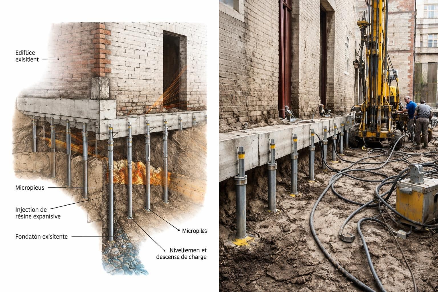 découvrez l'importance de la reprise de fondations lors d'une rénovation lourde pour assurer la stabilité et la durabilité de votre bâtiment.